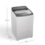 Máquina De Lavar Bwk13ab 13kg Branca Brastemp Cor Branco 110V