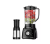 Liquidificador portátil Mondial Turbo Power L-99 2.2 L preto com jarra de san 220V