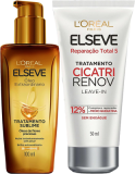 ELSEVE Kit Óleo Extraordinário L’Oréal Paris + Leave-In De Tratamento Cicatri Renov L’Oréal Paris