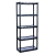 Estante Plástica Preta 5 Prateleiras Agraplast 872