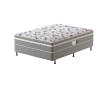Cama Conjugada Casal PROdormir Advanced com Espuma D28 54x138x188 cm – Branco/Cinza