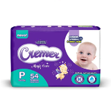 Fralda Cremer, P, Mega, pacote de 54, Roxo