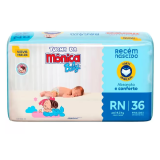 Fralda Turma da Mônica Baby Tam. RN até 4,5kg – 36 Unidades