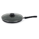 Frigideira 4 Ovos com Tampa Aluminio Antiaderente Linha Gourmet Multiflon