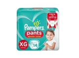 Fralda Pampers Pants Ajuste Total xg 14 unidades