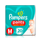 Fraldas Descartáveis Pampers Pants M – 20 unidades