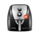 Fritadeira Sem Óleo Air Fryer 8L, Mondial, Preto/Inox, 1900W, 220V – AFN-80-BI