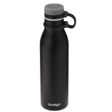 Garrafa Térmica Inox Parede Dupla Matterhorn, Contigo, Preto, 591ML