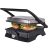 Grill Elétrico Multiuso, Preto e Inox, 110v, Oster