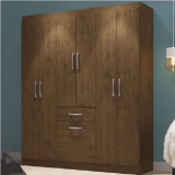 Guarda-roupa Casal Marbella 6 Portas 2 Gavetas 5806 Amarula – Doripel – Doripel Móveis