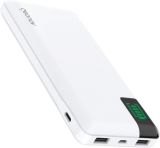 Carregador Portátil Universal 16.000Mah, 2 Portas Usb + 1 Porta Usb-C, Led Indicador de Bateria, Branco, Pb16Kwt,Geonav