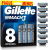 Gillette Mach3 – Carga para Aparelho de Barbear, Leve 8 Pague 6