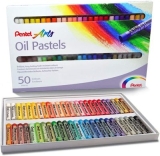 Giz Pastel Oleoso Pentel Arts 50 Cores