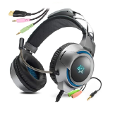 Headset Gamer Pc Celular Ps4 Ps5 Adamantiun Kira Led P2 Fone de ouvido Gamer
