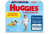 Fralda Huggies Tripla Proteção Xg – 66 Fraldas