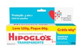 Hipoglós Transparente Creme Preventivo De Assaduras Leve 120g Pague 80g