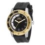Invicta Relógio masculino especial de aço inoxidável, Preto, Relógio de quartzo
