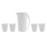 Conjunto de Jarra 2,5L e Copos 350ml – Vemplast Tropical Fresc 5 Peças