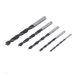 Jogo De Brocas 3 Pontas Com 5 Peças, De 3 Mm A 8 Mm, Vonder Vdo1567 Vonder