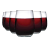 Jogo Copos Vinho Tinto Emerald Vidro 500ml 6 Pcs
