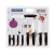 JOGO FACAS INOX 9PC PLENUS PRE