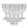 Jogo C/ 6 Taças Vidro 240ml Diamond Transparente – Treelar