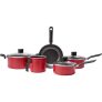 Jogo de Panelas Antiaderente Vermelha 5 peças – La Cuisine By Brinox