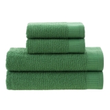 Jogo de Toalhas Banho Copacabana Verde 4 Peças – Home Basics By Buddemeyer