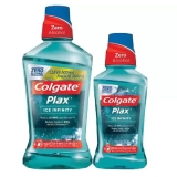 Kit Enxaguante Bucal Colgate Sem Álcool – Plax Ice Infinity 2 Unidades