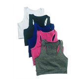 KIT 5 TOP NADADOR FEMININO SUPLEX ACADEMIA FITNESS