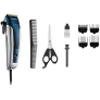 Máquina de Cortar Cabelos Mondial Titanium Power CR-09M com 4 Pentes de Corte – Azul/Prata