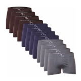 Kit Com 12 Cuecas Masculina Boxer Em Microfibra Rp