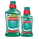 Kit Enxaguante Bucal Colgate Sem Álcool – Plax Fresh Mint 2 Unidades