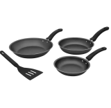 Conjunto de Frigideiras Antiaderente Eirilar – de Alumínio 1580 Grafite – 4 Peças