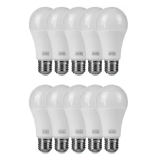 Kit Lâmpada de LED Bulbo Black+Decker E27 – Branca 9W 6500K A60 10 Unidades