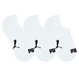 PUMA Kit C/ 3 Pares, Meias Adulto Unissex, Branco (White), 29-34