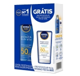 NIVEA SUN Kit Protetor Solar Protect & Hidrata FPS50 200ml + NIVEA SUN Facial FPS60 50gr, Nivea