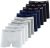 Kit 10 Cuecas Boxer Algodão, Mash, Masculino