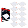 Kit 10 Painel Plafon Luminaria Embutir Teto 22×22 18w Avant