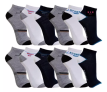 Kit 12 Pares Meia Masculino Cano Curto Soquete Varias Cores
