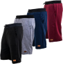Kit 4 Bermudas Shorts Moletom Masculina Academia Dia a Dia By Zaroc