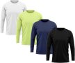 Kit 4 Camiseta DF Masculina Manga Longa Proteção Solar UV +50 Segunda Pele