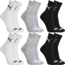 Kit 6 Pares Meias Puma Cano Médio Masculino Adulto