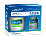 Kit Cetaphil Creme Hidratante 453g + Loção de Limpeza 120mL