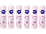 Kit Desodorante Nivea 6 Unidades – Pearl & Beauty Aerossol Feminino 150ml