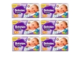 Kit Fraldas Babysec Galinha Pintadinha – Tam. M 5 a 9,5kg 6 Pacotes com 34 Unidades Cada