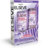 Kit L’Oréal Paris Elseve Shampoo 400ml + Condicionador 400ml Elseve Hidra Hialurônico