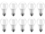 Kit Lâmpadas LED 10 Unidades Branca E27 9W – 6500K Elgin Bulbo A60