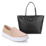 Kit Slip On + Bolsa Nylon Santa Lolla Feminino