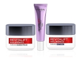 Kit Tratamento Facial L’Oréal Paris Revitalift Hialurônico: Creme Dia + Noite + Olhos, Transparente